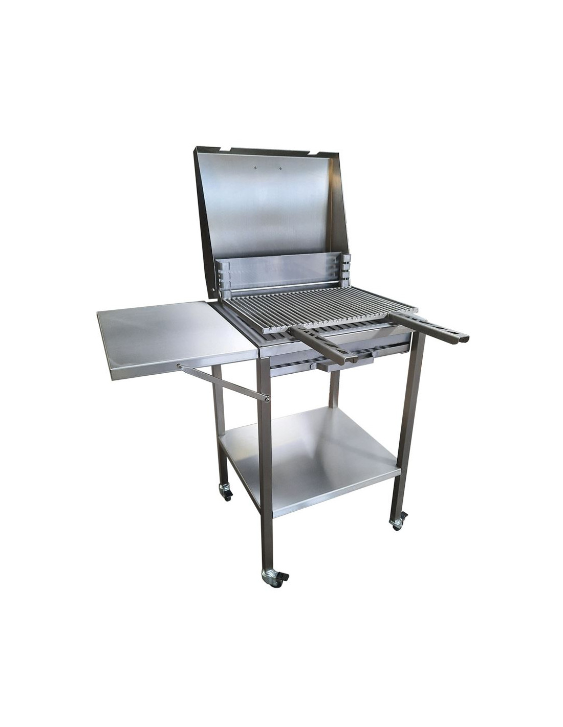 Ustensiles pour barbecue 50 cm en INOX